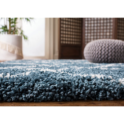 Tapis SAFAVIEH Hudson Shag Jeryl Glam Trellis de 5 cm d'épaisseur