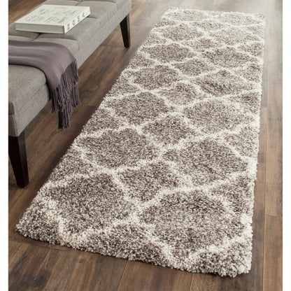 Tapis SAFAVIEH Hudson Shag Jeryl Glam Trellis de 5 cm d'épaisseur