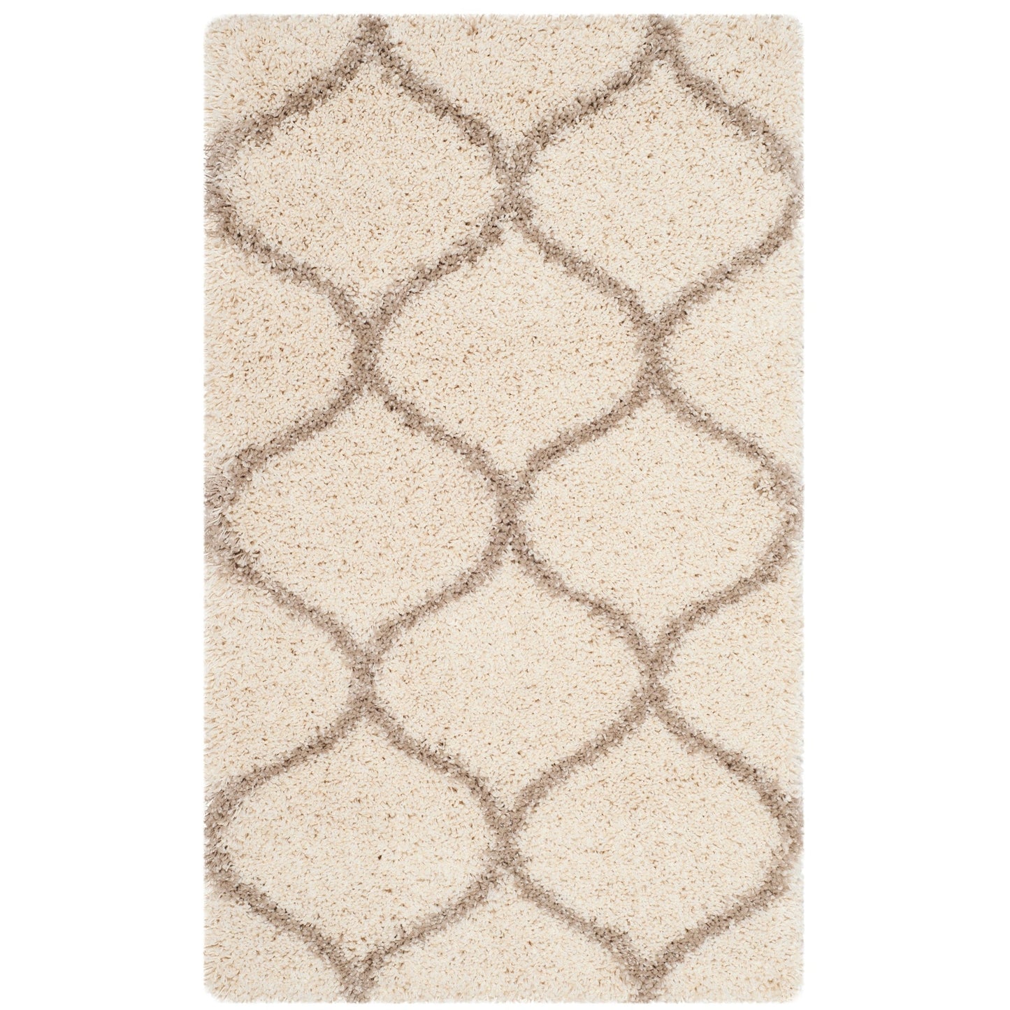 Tapis SAFAVIEH Hudson Shag Pushpa Trellis de 5 cm d'épaisseur