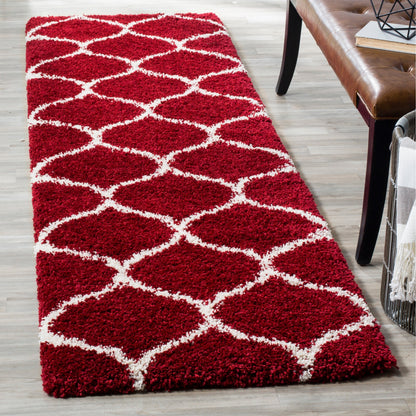 Tapis SAFAVIEH Hudson Shag Pushpa Trellis de 5 cm d'épaisseur