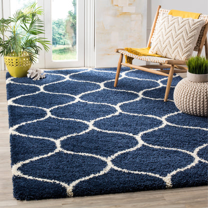 Tapis SAFAVIEH Hudson Shag Pushpa Trellis de 5 cm d'épaisseur