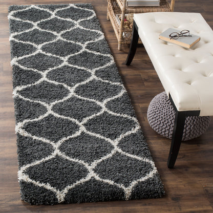 Tapis SAFAVIEH Hudson Shag Pushpa Trellis de 5 cm d'épaisseur