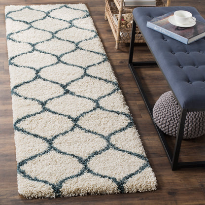 Tapis SAFAVIEH Hudson Shag Pushpa Trellis de 5 cm d'épaisseur