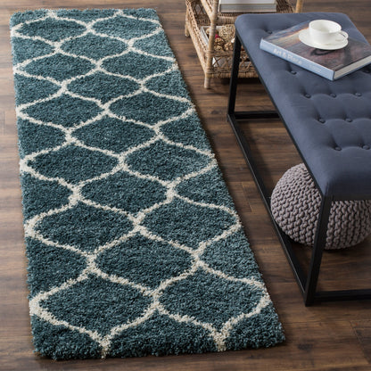 Tapis SAFAVIEH Hudson Shag Pushpa Trellis de 5 cm d'épaisseur