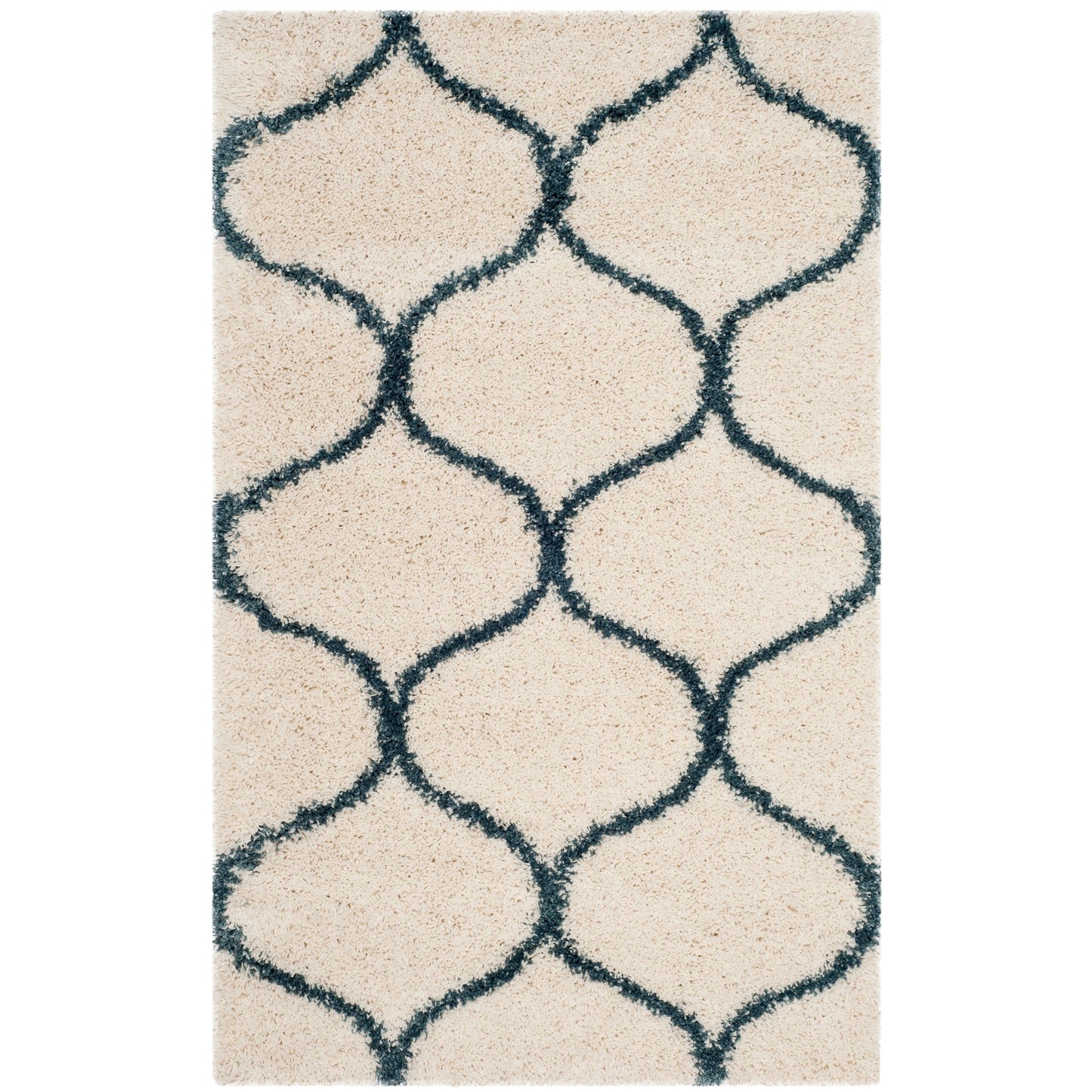 Tapis SAFAVIEH Hudson Shag Pushpa Trellis de 5 cm d'épaisseur