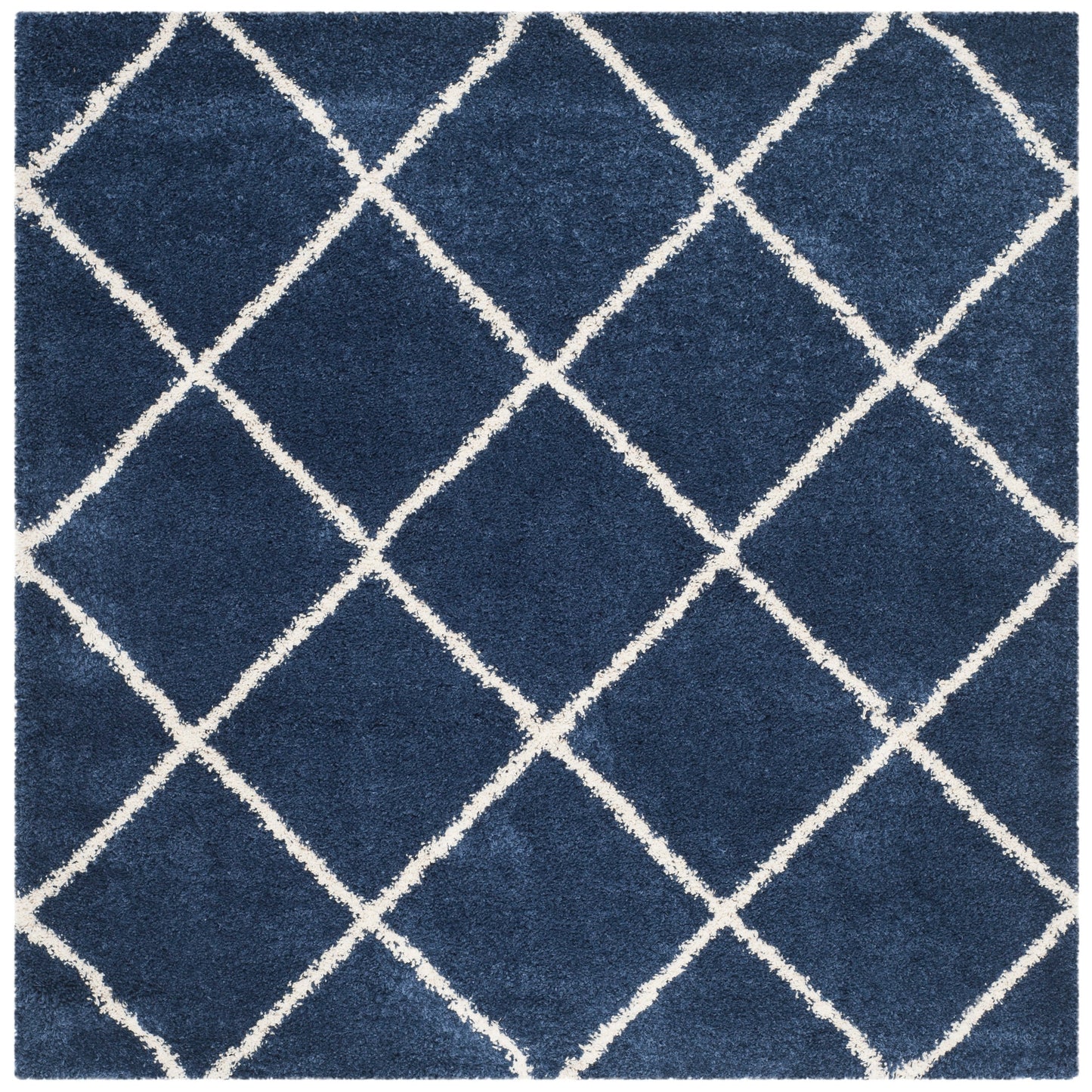 Tapis SAFAVIEH Hudson Shag Raili Diamond Trellis de 5 cm d'épaisseur