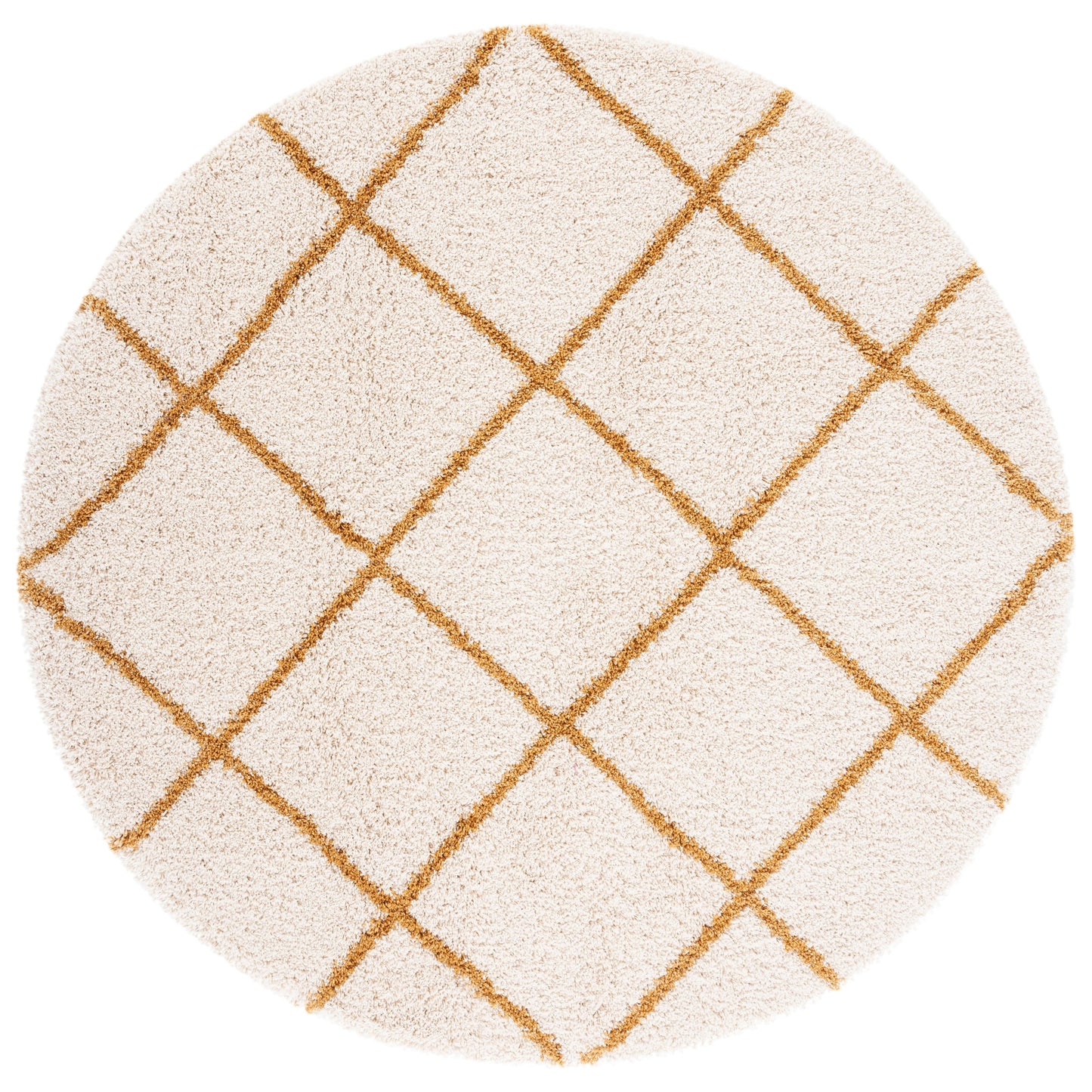 Tapis SAFAVIEH Hudson Shag Raili Diamond Trellis de 5 cm d'épaisseur