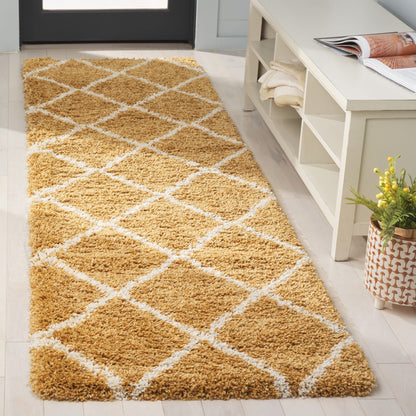 Tapis SAFAVIEH Hudson Shag Raili Diamond Trellis de 5 cm d'épaisseur