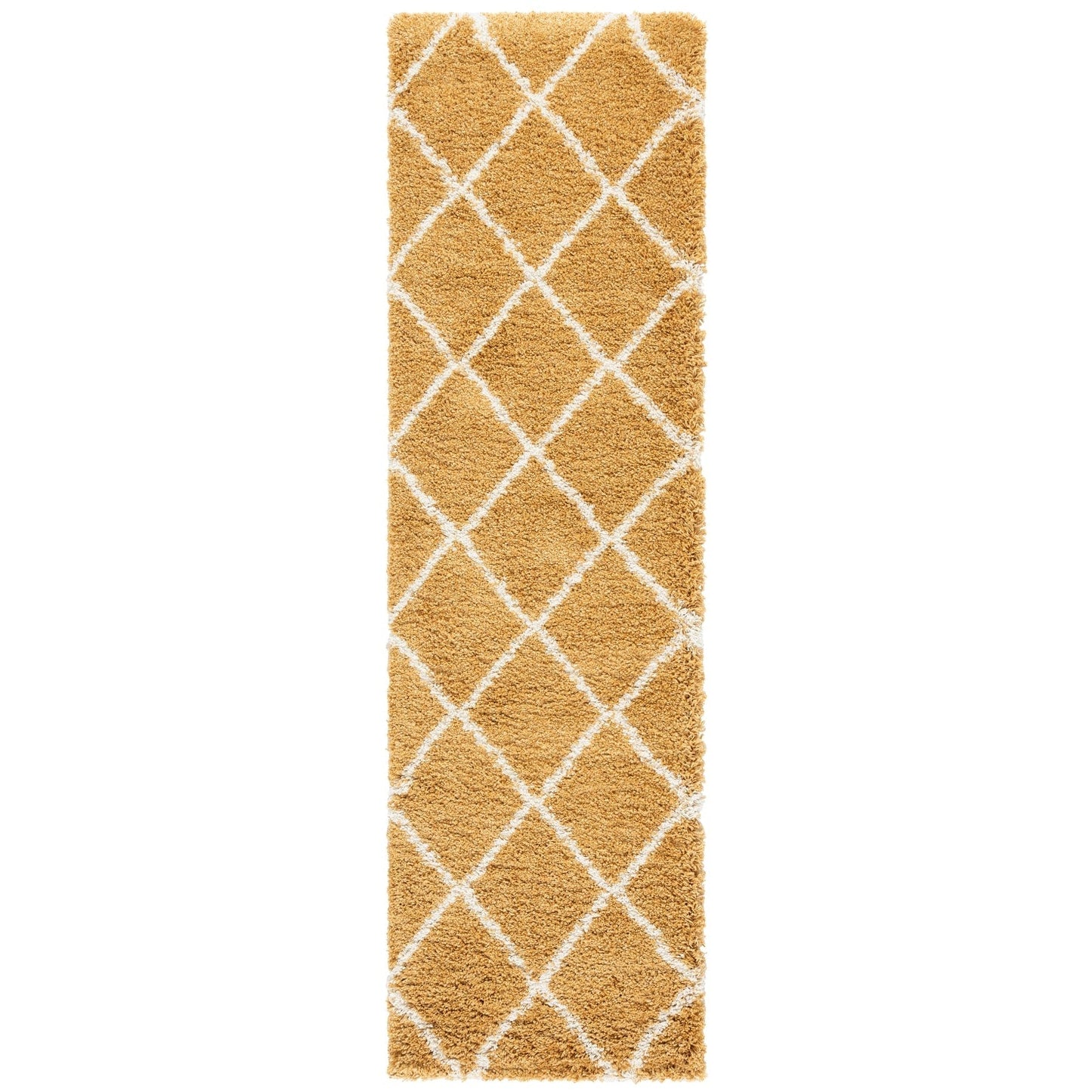 Tapis SAFAVIEH Hudson Shag Raili Diamond Trellis de 5 cm d'épaisseur