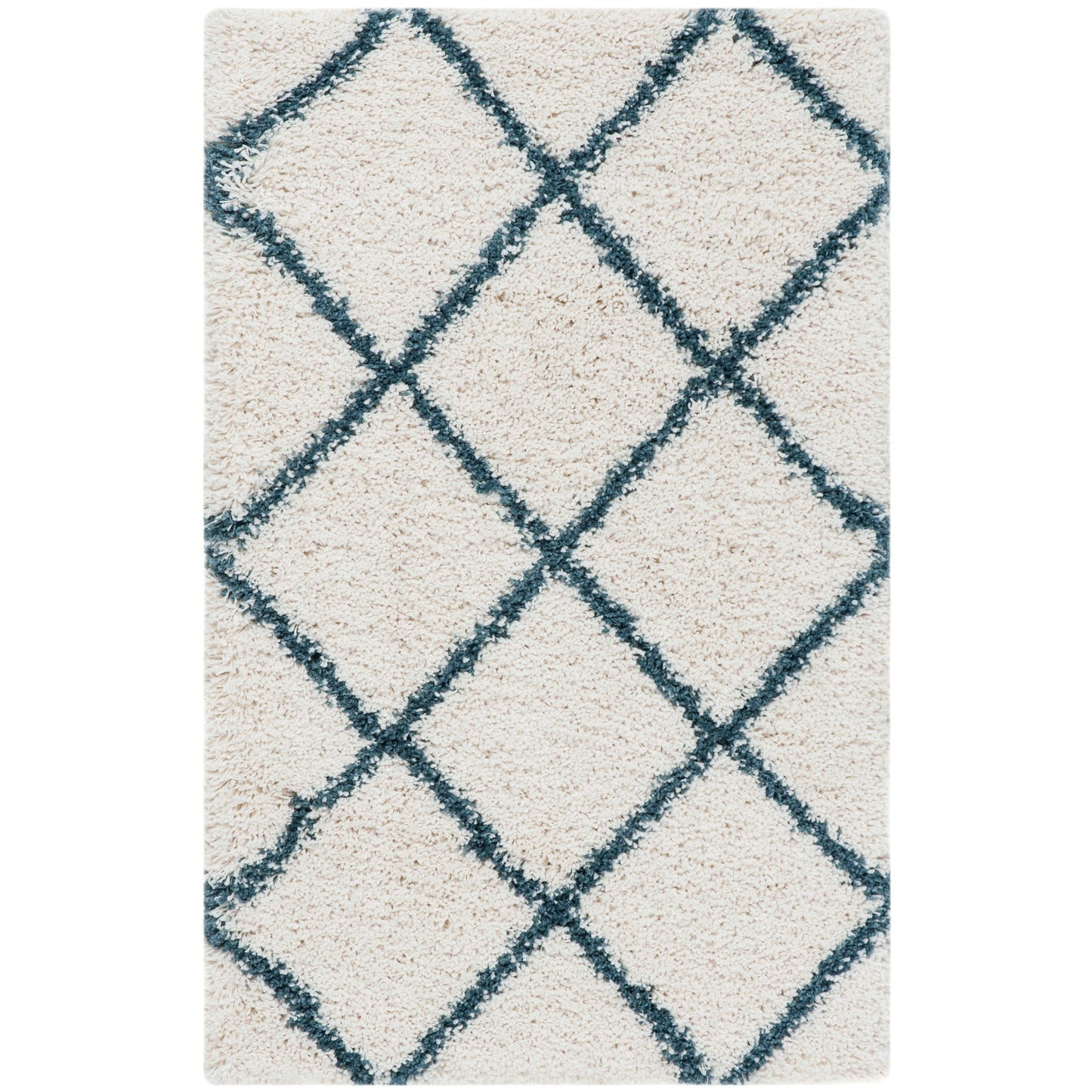 Tapis SAFAVIEH Hudson Shag Raili Diamond Trellis de 5 cm d'épaisseur