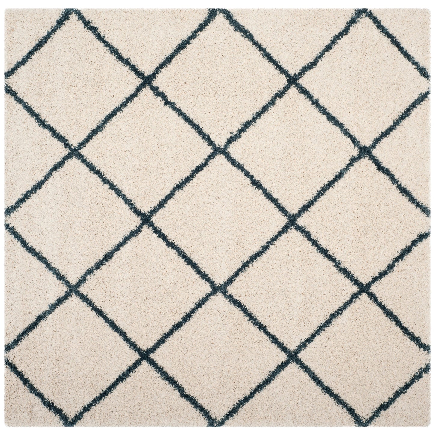 Tapis SAFAVIEH Hudson Shag Raili Diamond Trellis de 5 cm d'épaisseur
