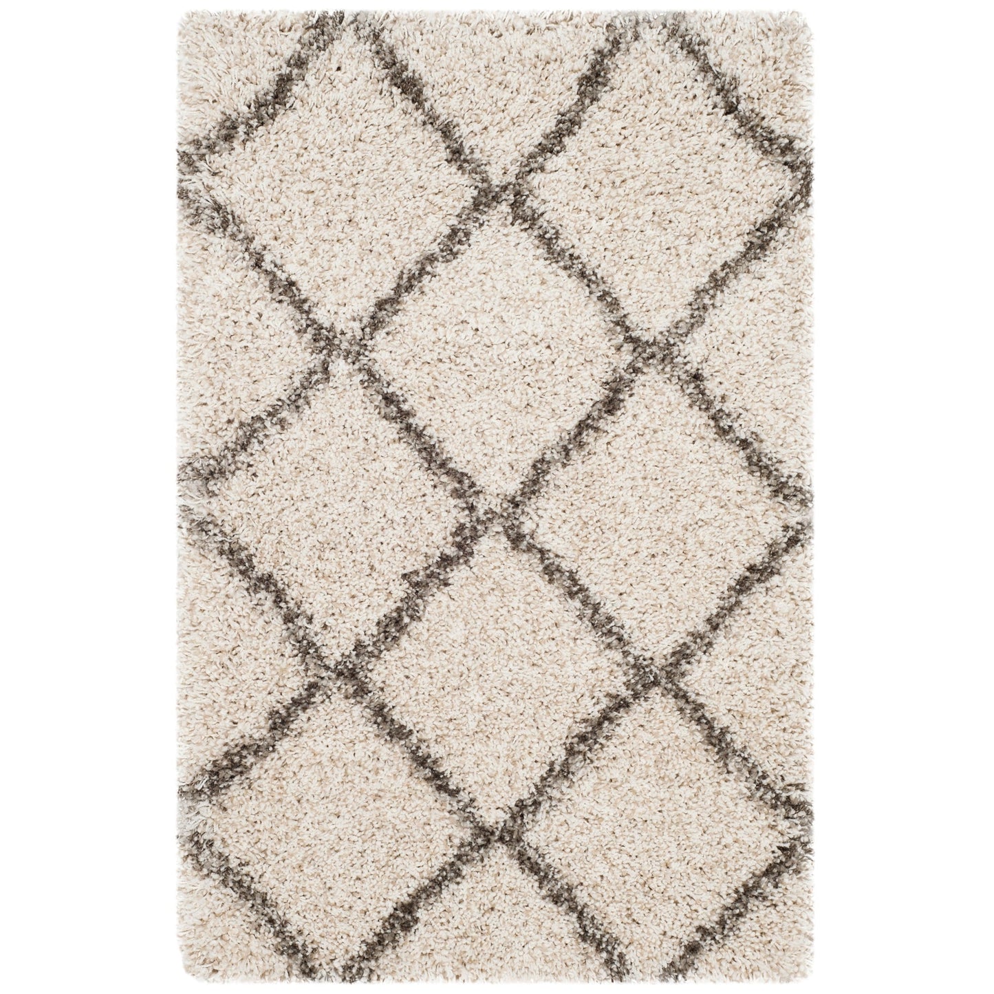 Tapis SAFAVIEH Hudson Shag Raili Diamond Trellis de 5 cm d'épaisseur