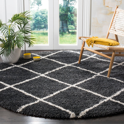 Tapis SAFAVIEH Hudson Shag Raili Diamond Trellis de 5 cm d'épaisseur