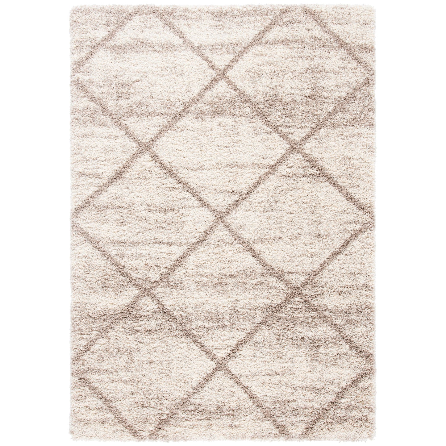 Tapis SAFAVIEH Hudson Shag Raili Diamond Trellis de 5 cm d'épaisseur