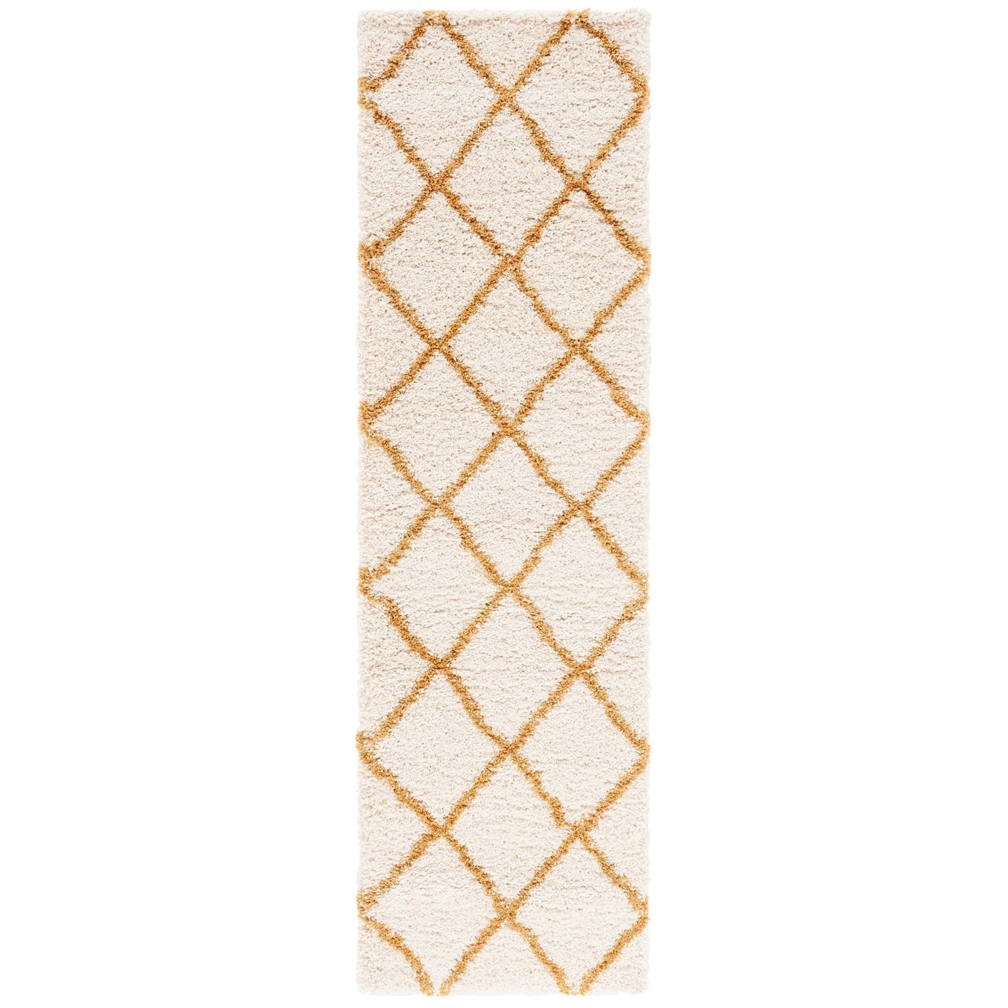 Tapis SAFAVIEH Hudson Shag Raili Diamond Trellis de 5 cm d'épaisseur