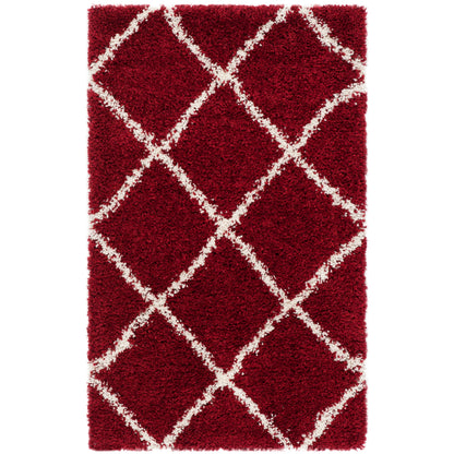 Tapis SAFAVIEH Hudson Shag Raili Diamond Trellis de 5 cm d'épaisseur