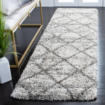 Tapis SAFAVIEH Hudson Shag Raili Diamond Trellis de 5 cm d'épaisseur
