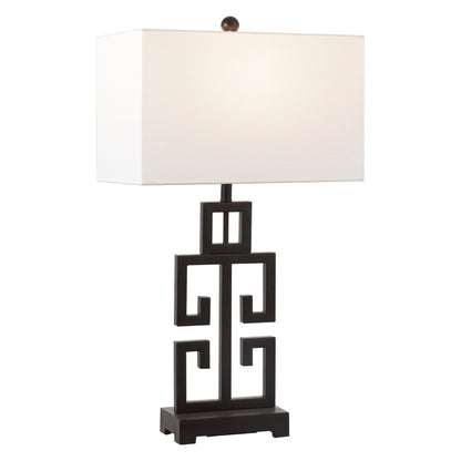 Lampe de table Chantelle de SAFAVIEH Lighting, style grec, finition or antique, 74 cm (lot de 2) - 41 cm (L) x 23 cm (P) x 74 cm (H)