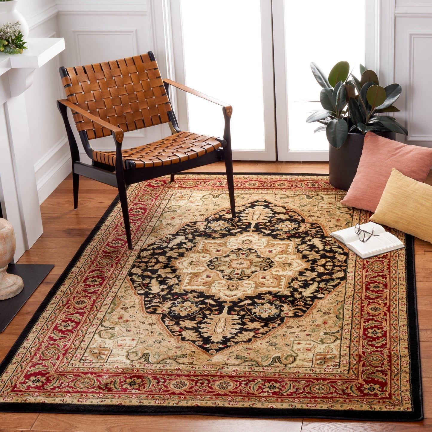 Tapis SAFAVIEH Lyndhurst Laquita à médaillon oriental traditionnel