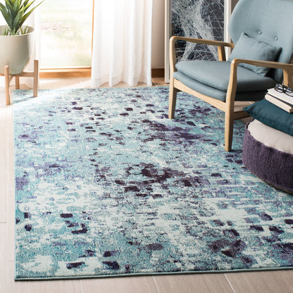 Tapis SAFAVIEH Madison Cherie moderne abstrait aquarelle