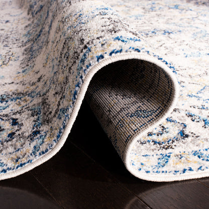 Tapis rustique vieilli SAFAVIEH Madison Delois Medallion à motif médaillon