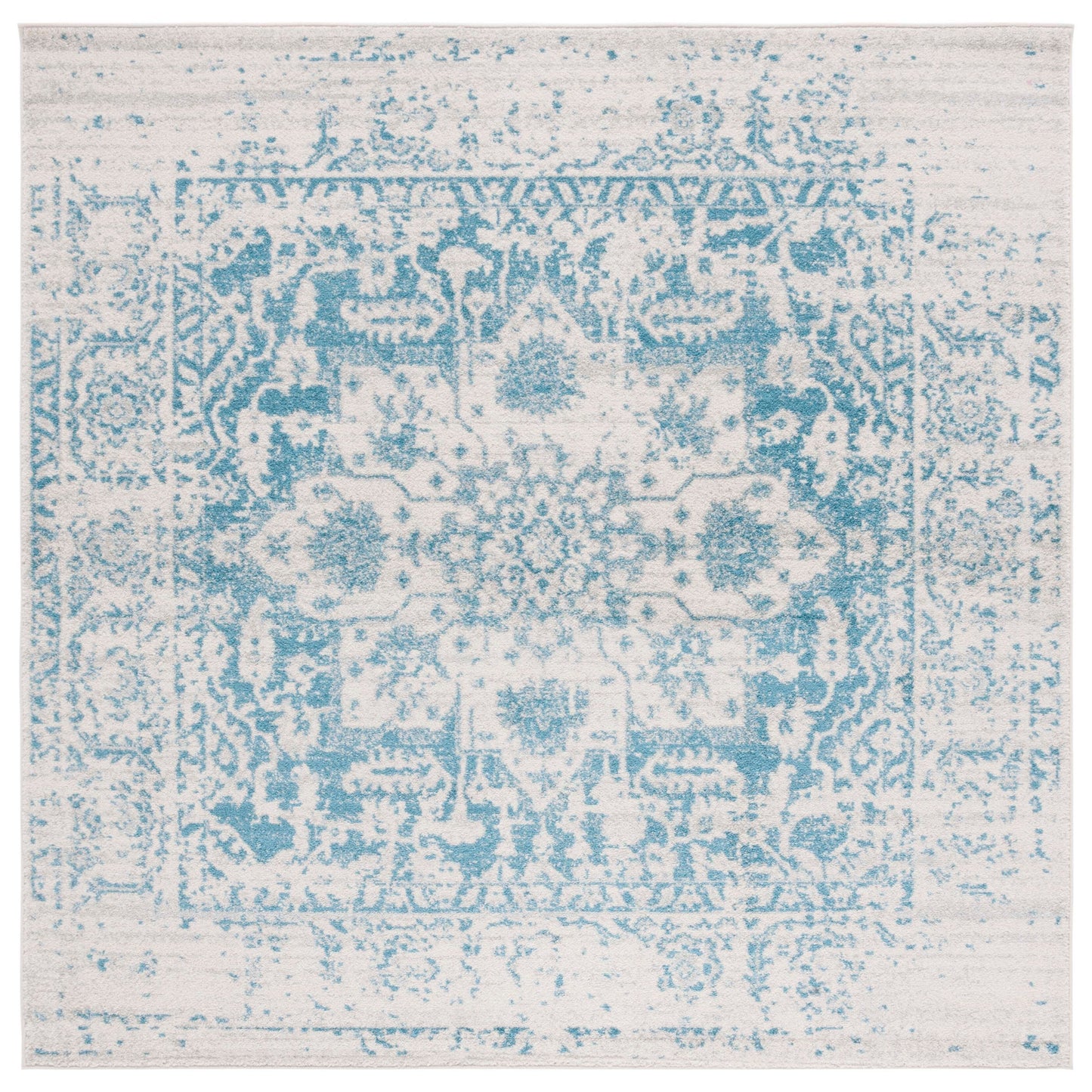 Tapis rustique vieilli SAFAVIEH Madison Delois Medallion à motif médaillon