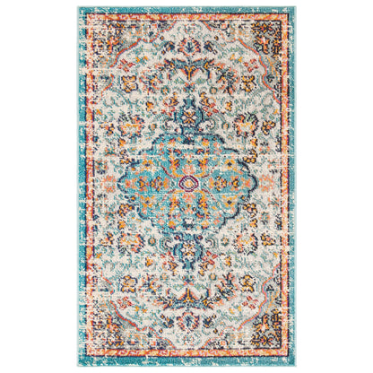 Tapis SAFAVIEH Madison Libusa Boho à médaillon vieilli