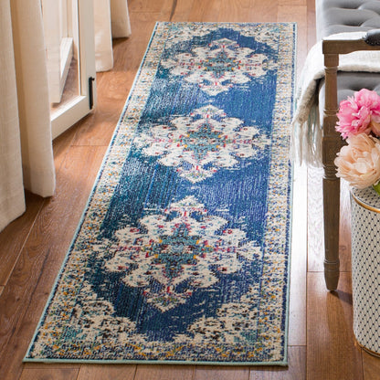 Tapis SAFAVIEH Madison Marilou Boho à médaillon vieilli
