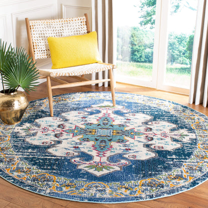 Tapis SAFAVIEH Madison Marilou Boho à médaillon vieilli