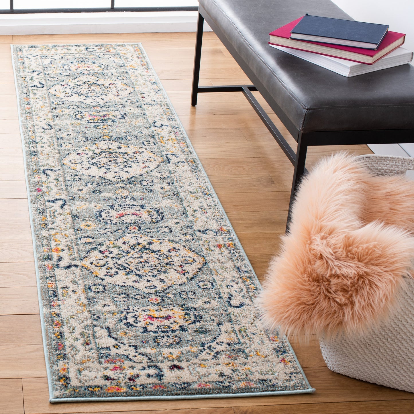 Tapis SAFAVIEH Madison Willodean Boho Oriental vieilli