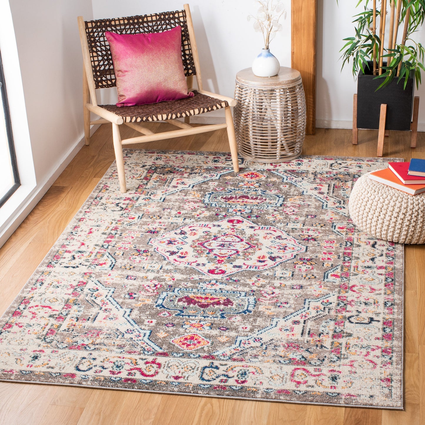 Tapis SAFAVIEH Madison Willodean Boho Oriental vieilli