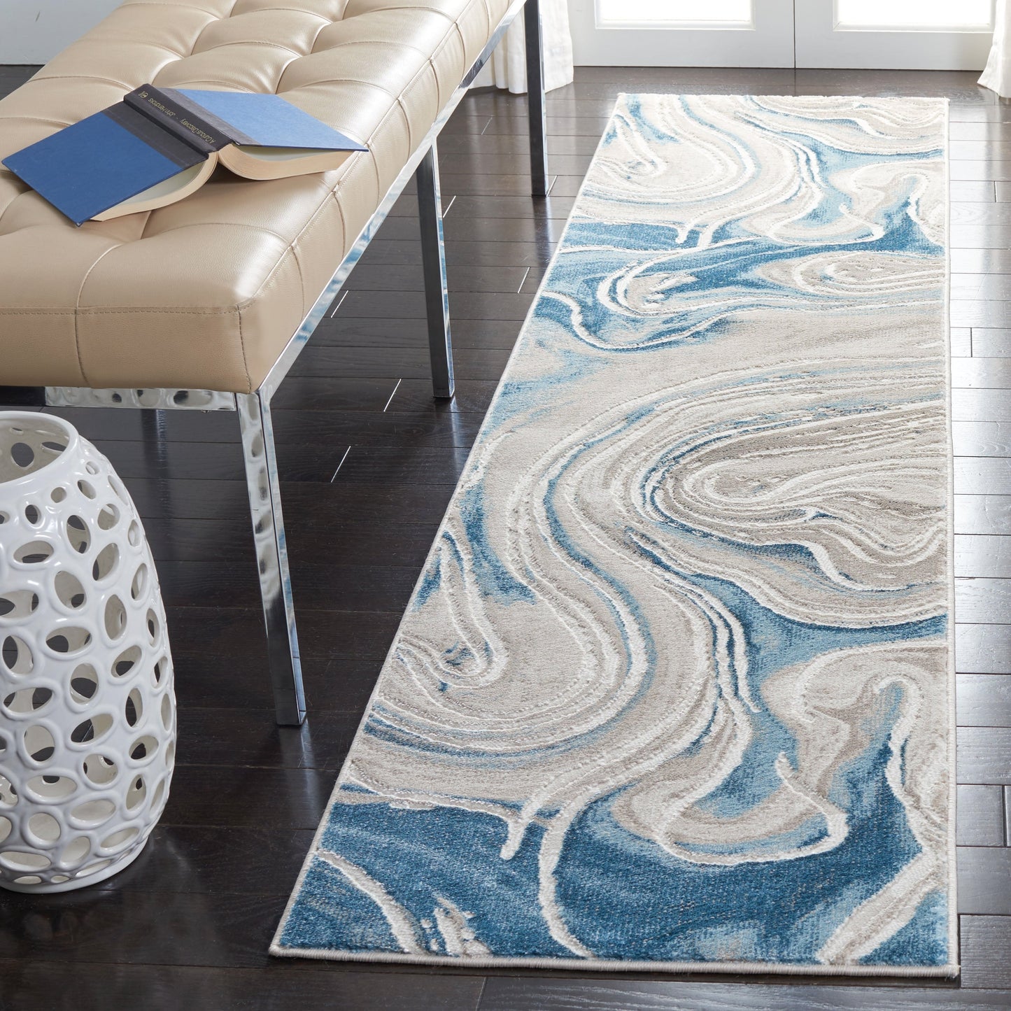 Tapis abstrait moderne SAFAVIEH Meadow Brighid