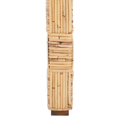 Console en rotin Mindel SAFAVIEH - 51 cm (L) x 14 cm (P) x 32 cm (H)