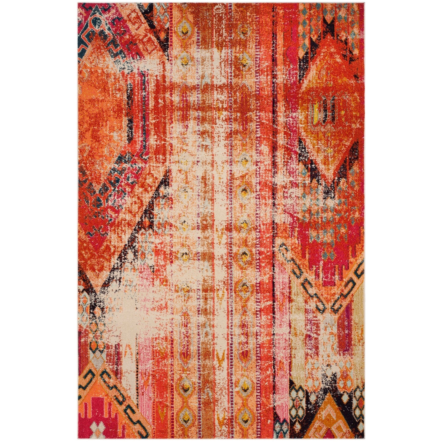 SAFAVIEH Tapis Boho vieilli Monaco Brunhildis