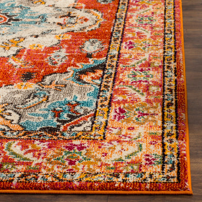 Tapis SAFAVIEH Monaco Océane Boho à médaillon vieilli