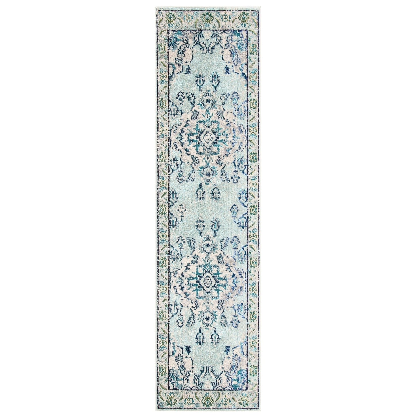 Tapis SAFAVIEH Monaco Océane Boho à médaillon vieilli