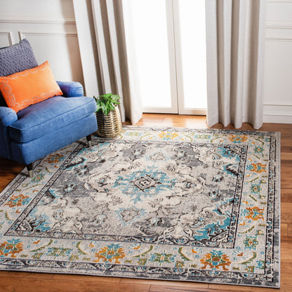 Tapis SAFAVIEH Monaco Océane Boho à médaillon vieilli