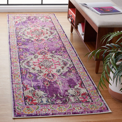 Tapis SAFAVIEH Monaco Océane Boho à médaillon vieilli