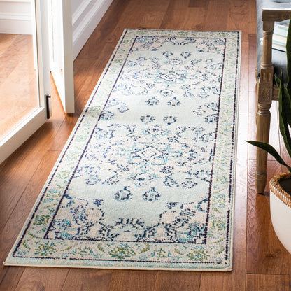 Tapis SAFAVIEH Monaco Océane Boho à médaillon vieilli