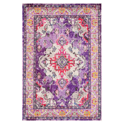 Tapis SAFAVIEH Monaco Océane Boho à médaillon vieilli