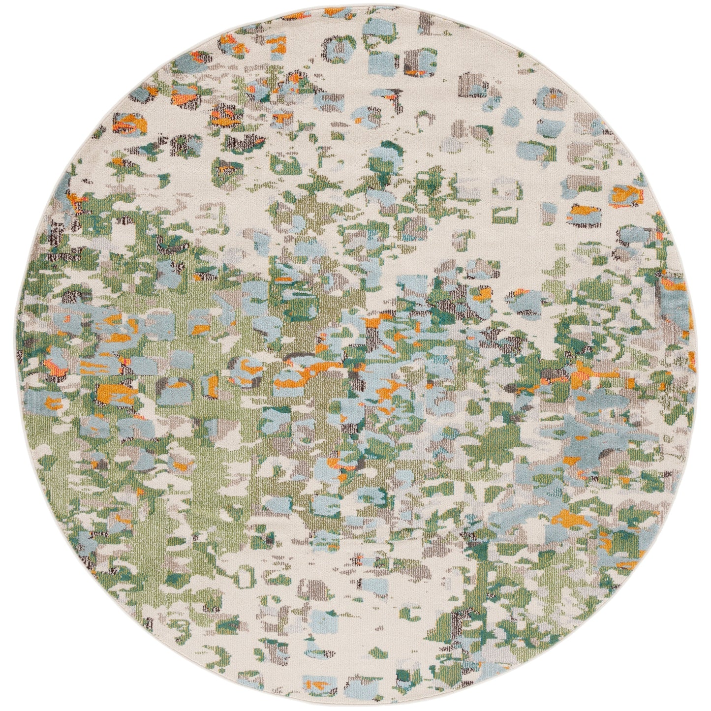 Tapis SAFAVIEH Monaco Panna Boho Abstrait Moderne Aquarelle