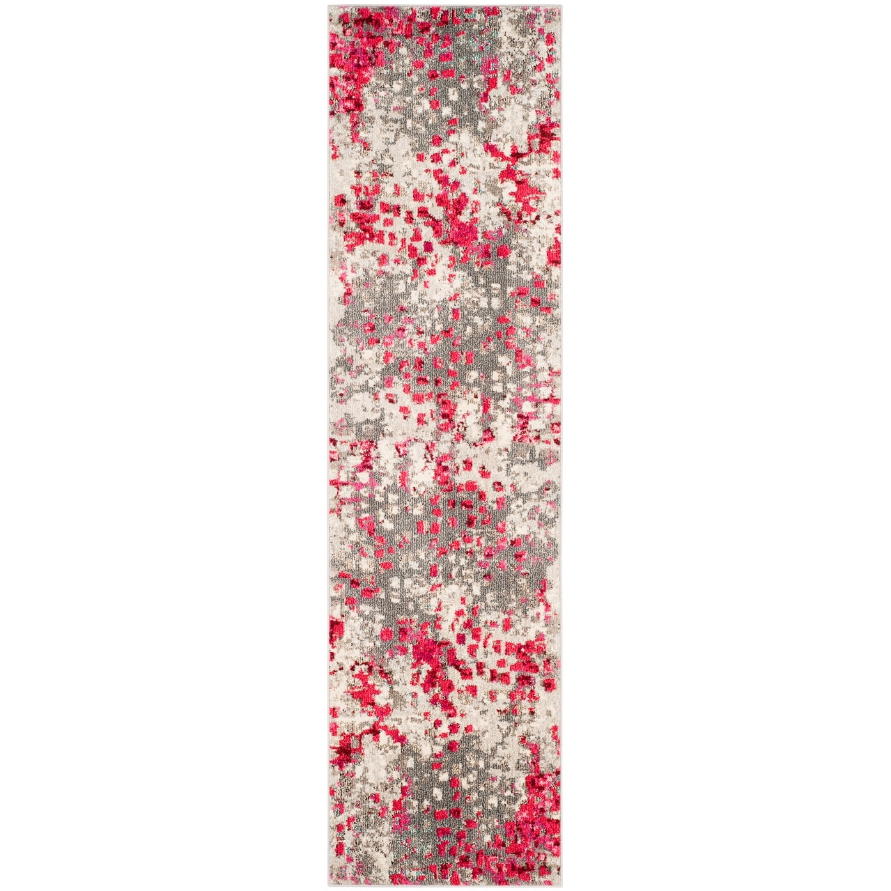 Tapis SAFAVIEH Monaco Panna Boho Abstrait Moderne Aquarelle