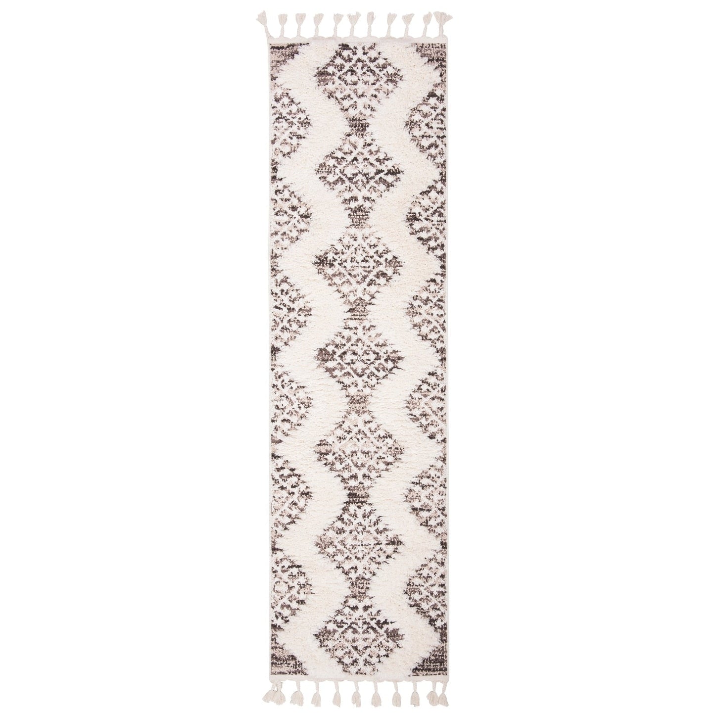 Safavieh Poignets marocains à franges, style bohème tribal, 5 cm d'épaisseur