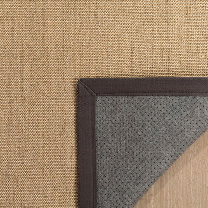 Tapis en sisal SAFAVIEH en fibres naturelles, bordure décontractée Alleen