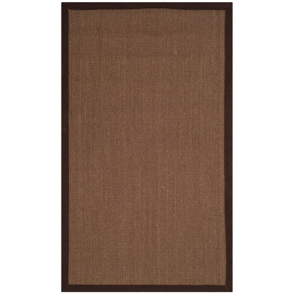 Tapis en sisal SAFAVIEH en fibres naturelles, bordure décontractée Alleen