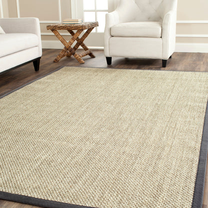 Tapis SAFAVIEH en fibres naturelles Elmyra avec bordure en sisal