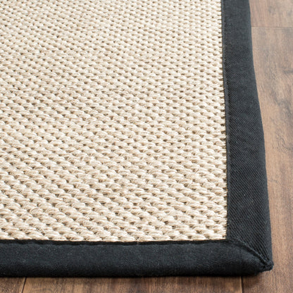 Tapis en sisal Lorine à bordure décontractée en fibres naturelles SAFAVIEH