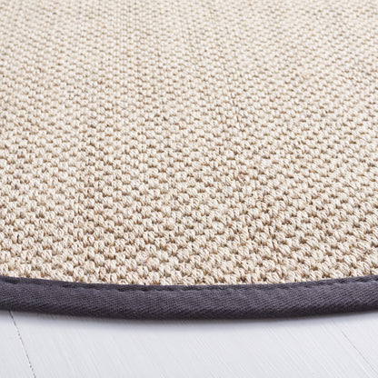 Tapis en sisal Lorine à bordure décontractée en fibres naturelles SAFAVIEH