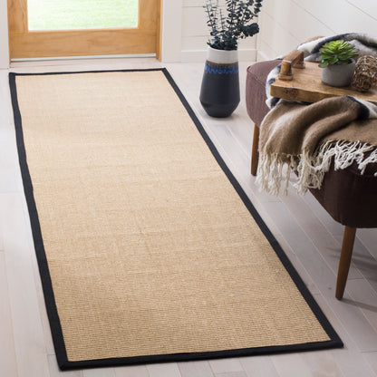 Tapis en sisal à bordure Madelyn en fibres naturelles SAFAVIEH