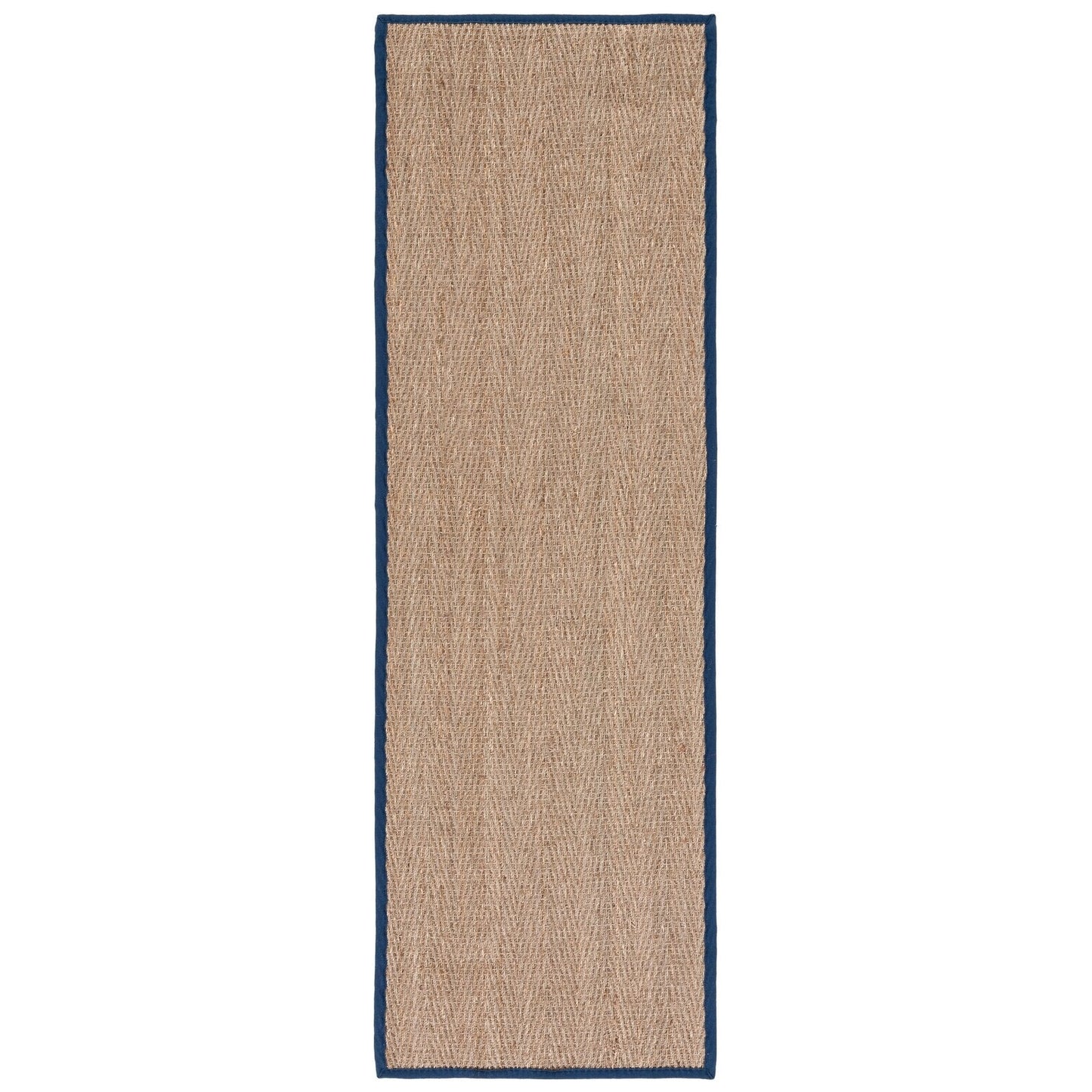 Tapis Trilby en fibres naturelles SAFAVIEH à chevrons en jonc de mer